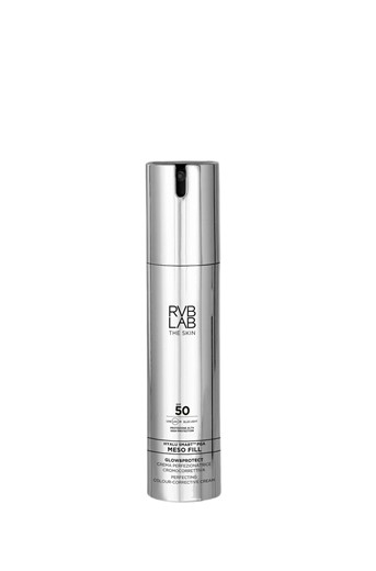 RVB LAB MESO FILL GLOW&PROTECT PERFECTING COLOUR CORRECTIVE CREAM Liftingujący krem SPF50 na przebarwienia 50ml